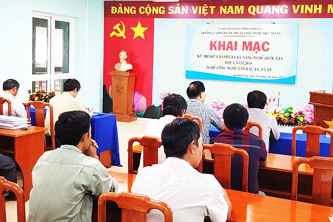  Khai mạc kỳ thi điểm đánh giá kỹ năng nghề quốc gia