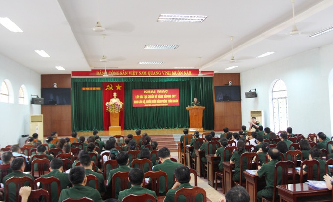 Đào tạo chuẩn kỹ năng công nghệ thông tin cho cán bộ, nhân viên văn phòng toàn quân