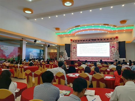  Tập huấn nâng cao năng lực cho cán bộ cấp tỉnh về công tác trẻ em năm 2019